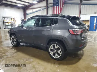2018 Jeep Compass Limited with VIN 3C4NJDCB4JT262566, listed as a Copart auction lot 51823345 with 114,513 mi miles and Salvage Title. Bid and sale history available at carsss.com. Image 2.