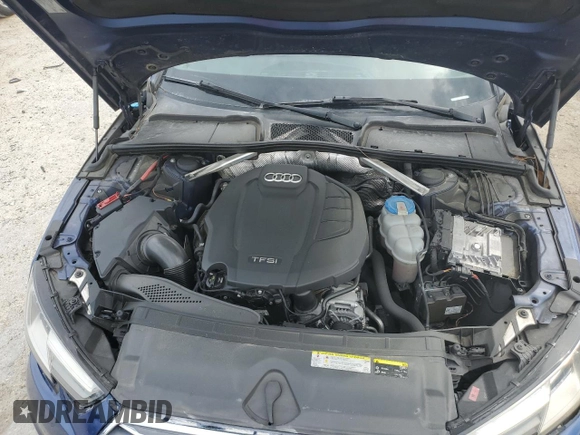 2017 Audi A4 Premium with VIN WAUGNAF42HN021881, listed as a Copart auction lot 51649265 with 124,501 mi miles and Salvage Title. Bid and sale history available at carsss.com. Image 11.
