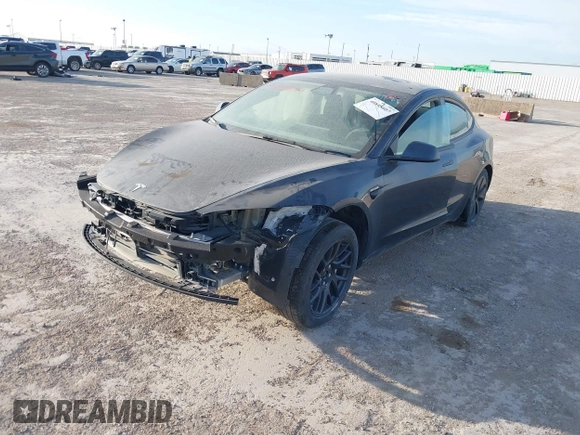 2024 Tesla Model 3 with VIN 5YJ3E1EA2RF731288, listed as a IAAI auction lot 40845607 with 1 mi miles. Bid and sale history available at carsss.com. Image 17.