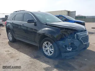 2016 Chevrolet Equinox LT with VIN 2GNFLFE33G6133948, listed as a IAAI auction lot 41748121 with 87,770 mi miles. Bid and sale history available at carsss.com. Image 1.