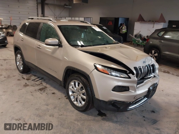 2014 Jeep Cherokee Limited z VIN 1C4PJMDS9EW276552, wystawiony jako IAAI lot #41826505 z przebiegiem 113 181 mil mil oraz . Historia ofert i sprzedaży dostępna na DreamBid. Obrazek 1.