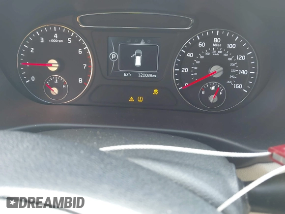 2018 Kia Sorento LX with VIN 5XYPGDA36JG389698, listed as a IAAI auction lot 40463225 with 120,088 mi miles. Bid and sale history available at carsss.com. Image 7.