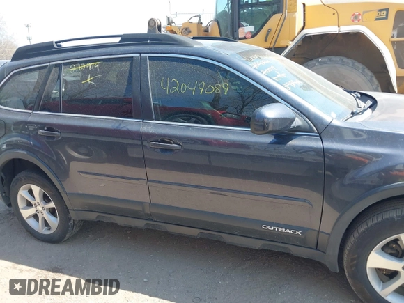 2013 Subaru Outback Limited with VIN 4S4BRDPC6D2272919, listed as a IAAI auction lot 42049089 with 113,000 mi miles and . Bid and sale history available at DreamBid. Image 13.