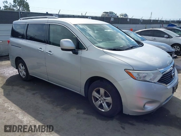 2016 Nissan Quest SL with VIN JN8AE2KP9G9155765, listed as a IAAI auction lot 41884338 with 138,390 mi miles. Bid and sale history available at carsss.com. Image 1.