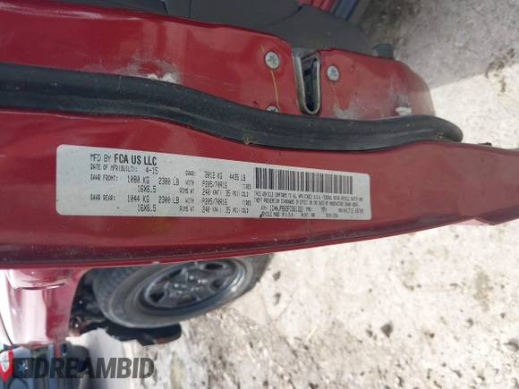 2015 Jeep Patriot Sport with VIN 1C4NJPBB3FD361332, listed as a IAAI auction lot 41691132 with Not Provided miles. Bid and sale history available at carsss.com. Image 9.