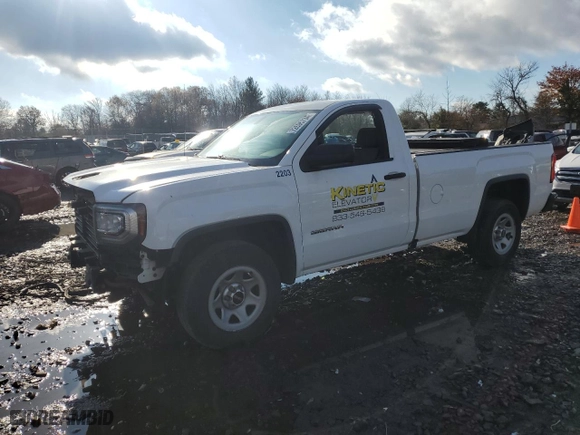 2017 GMC Sierra 1500 with VIN 1GTN1LEC6HZ901906, listed as a Copart auction lot 72695734 with NaN miles and Salvage Title. Bid and sale history available at carsss.com. Image 1.