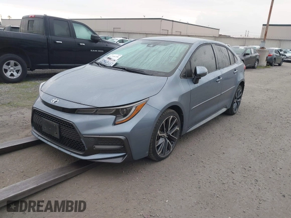 2020 Toyota Corolla SE with VIN JTDS4RCE9LJ019928, listed as a IAAI auction lot 41705356 with 33,456 mi miles and . Bid and sale history available at DreamBid. Image 19.