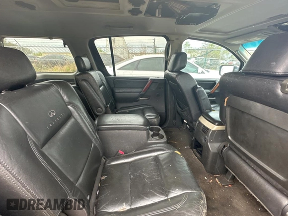 2007 Infiniti QX56 with VIN 5N3AA08A47N804400, listed as a Copart auction lot 46310325 with 202,776 mi miles and Clean Title. Bid and sale history available at carsss.com. Image 6.