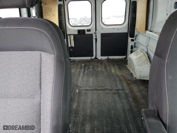 2019 Ram ProMaster Cargo Van with VIN 3C6TRVBG9KE528986, listed as a Copart auction lot 42177044 with 36,445 mi miles and Salvage Title. Bid and sale history available at carsss.com. Image 10.