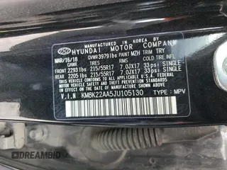 2018 Hyundai Kona SEL with VIN KM8K22AA5JU105130, listed as a Copart auction lot 54621125 with 81,625 mi miles and Salvage Title. Bid and sale history available at DreamBid. Image 13.