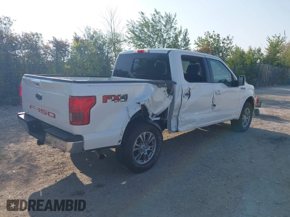 2020 Ford F-150 XL with VIN 1FTEW1E59LFB13686, listed as a IAAI auction lot 40281996 with 42,794 mi miles and . Bid and sale history available at DreamBid. Image 4.