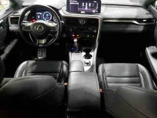 2021 Lexus RX with VIN 2T2SZMDA6MC262928, listed as a Copart auction lot 46137535 with 49,212 mi miles and Salvage Title. Bid and sale history available at carsss.com. Image 8.