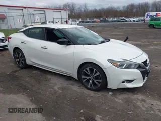 2017 Nissan Maxima SV with VIN 1N4AA6AP5HC447844, listed as a IAAI auction lot 40824768 with 90,488 mi miles. Bid and sale history available at carsss.com. Image 1.
