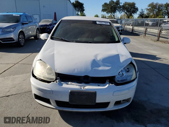 2007 Volkswagen Rabbit with VIN WVWDR71K27W278969, listed as a Copart auction lot 70857904 with 215,423 mi miles and Salvage title. Bid and sale history available at DreamBid. Image 5.