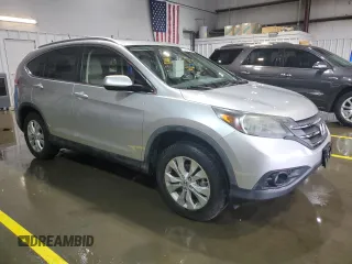 2012 Honda CR-V EX-L with VIN JHLRM4H75CC027317, listed as a Copart auction lot 51216285 with 127,586 mi miles and Salvage Title. Bid and sale history available at carsss.com. Image 4.