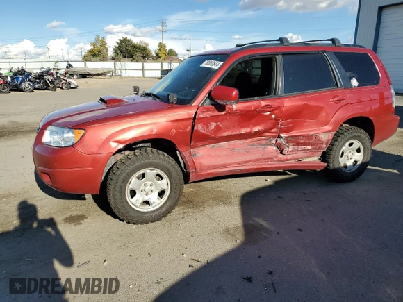 2006 Subaru Forester 2.5 X w/Premium Pkg with VIN JF1SG65606G752260, listed as a Copart auction lot 78080844 with 158,443 mi miles and Salvage Title. Bid and sale history available at carsss.com. Image 1.