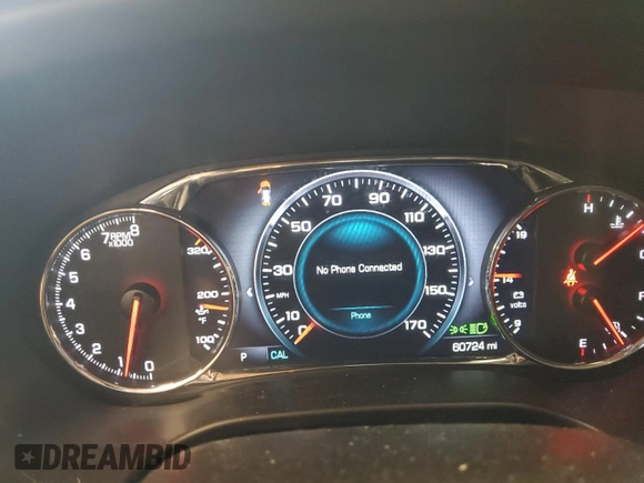 2019 GMC Acadia Denali with VIN 1GKKNXLS3KZ150140, listed as a Copart auction lot 58832575 with 60,724 mi miles and Salvage title. Bid and sale history available at DreamBid. Image 9.