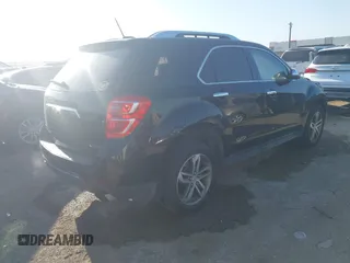 2017 Chevrolet Equinox Premier with VIN 2GNFLGE35H6164061, listed as a IAAI auction lot 41992262 with 100,887 mi miles. Bid and sale history available at carsss.com. Image 4.
