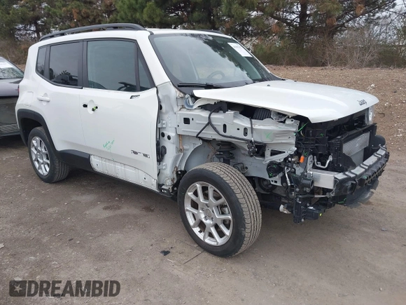 2021 Jeep Renegade Islander z VIN ZACNJDBB3MPM13536, wystawiony jako IAAI lot #41907857 z przebiegiem 28 599 mil mil oraz . Historia ofert i sprzedaży dostępna na DreamBid. Obrazek 1.