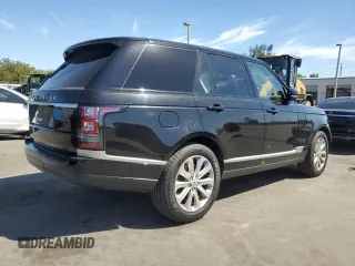 2016 Land Rover Range Rover HSE with VIN SALGS2PF4GA287533, listed as a Copart auction lot 47615005 with 69,081 mi miles and Salvage title. Bid and sale history available at DreamBid. Image 3.