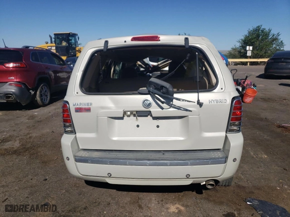 2007 Mercury Mariner with VIN 4M2CU39H87KJ03252, listed as a Copart auction lot 66141734 with 169,774 mi miles and Non Repairable. Bid and sale history available at carsss.com. Image 6.