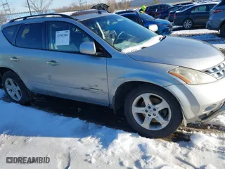 2005 Nissan Murano SL with VIN JN8AZ08W45W438158, listed as a IAAI auction lot 41542366 with 51,191 mi miles. Bid and sale history available at carsss.com. Image 6.