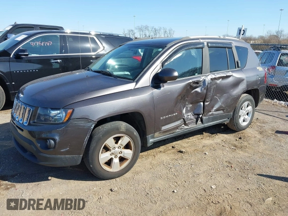 2015 Jeep Compass High Altitude Edition with VIN 1C4NJCEA5FD373364, listed as a IAAI auction lot 41759530 with 101,904 mi miles. Bid and sale history available at carsss.com. Image 2.