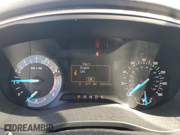 2016 Ford Fusion SE with VIN 3FA6P0H7XGR237571, listed as a Copart auction lot 48798975 with 128,410 mi miles and Salvage Title. Bid and sale history available at DreamBid. Image 9.
