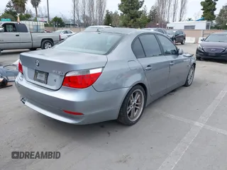 2005 BMW 5 Series 545i with VIN WBANB33555CN64724, listed as a IAAI auction lot 41715011 with 152,043 mi miles and . Bid and sale history available at carsss.com. Image 4.