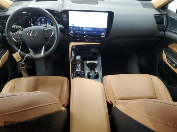 2023 Lexus NX with VIN 2T2GKCEZ5PC012335, listed as a Copart auction lot 51062215 with 29,611 mi miles and Salvage Title. Bid and sale history available at carsss.com. Image 8.