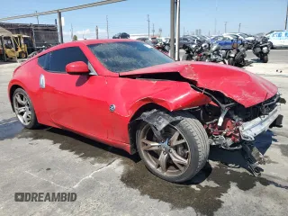2009 Nissan 370Z Touring with VIN JN1AZ44EX9M402480, listed as a Copart auction lot 74838314 with 0 mi miles and Salvage Title. Bid and sale history available at carsss.com. Image 4.