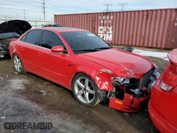 2005 Audi A4 2.0T z VIN WAUDF68E55A416840, wystawiony jako Copart lot #46337995 z przebiegiem 224 562 mil mil oraz Szkoda całkowita • Salvage title. Historia ofert i sprzedaży dostępna na DreamBid. Obrazek 4.