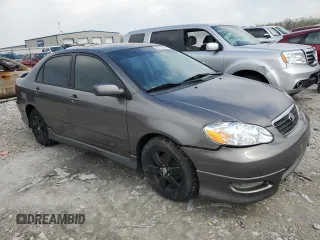 2007 Toyota Corolla CE with VIN 1NXBR32E17Z780565, listed as a Copart auction lot 52213335 with 155,947 mi miles and Salvage Title. Bid and sale history available at carsss.com. Image 4.