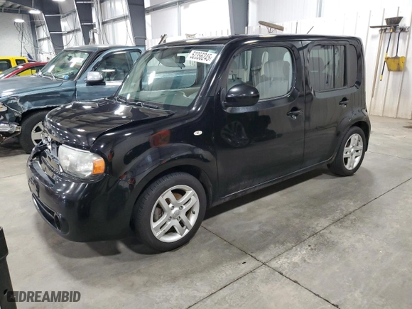 2009 Nissan Cube 1.8 SL with VIN JN8AZ28R19T103579, listed as a Copart auction lot 52356245 with 163,699 mi miles and Salvage Title. Bid and sale history available at carsss.com. Image 1.