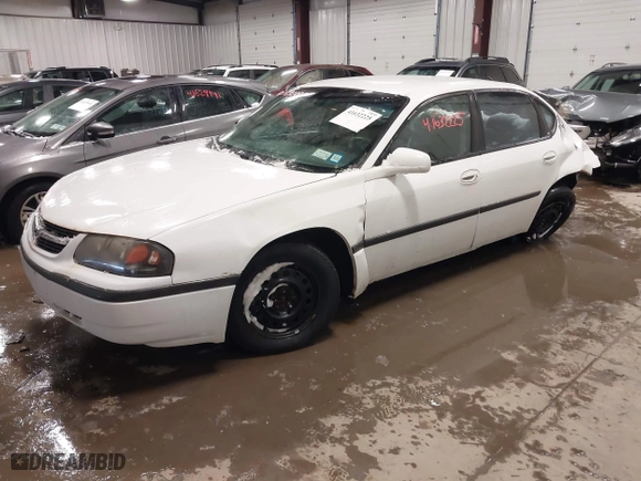 2000 Chevrolet Impala with VIN 2G1WF52E8Y9359959, listed as a IAAI auction lot 41632225 with 123,027 mi miles. Bid and sale history available at carsss.com. Image 2.