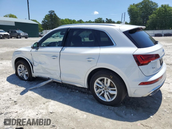 2023 Audi Q5 S line Premium z VIN WA1GAAFY2P2105890, wystawiony jako Copart lot #55735335 z przebiegiem 23 726 mil mil oraz Szkoda całkowita • Salvage title. Historia ofert i sprzedaży dostępna na DreamBid. Obrazek 2.