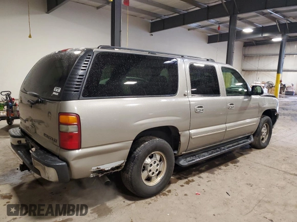 2003 Chevrolet Suburban LT z VIN 1GNFK16Z53J282237, wystawiony jako Copart lot #56275545 z przebiegiem 129 384 mil mil oraz Szkoda całkowita • Salvage title. Historia ofert i sprzedaży dostępna na DreamBid. Obrazek 3.