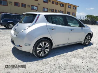 2017 Nissan LEAF SV z VIN 1N4BZ0CP6HC306580, wystawiony jako Copart lot #57180815 z przebiegiem 41 896 mil mil oraz Szkoda całkowita • Salvage title. Historia ofert i sprzedaży dostępna na DreamBid. Obrazek 3.