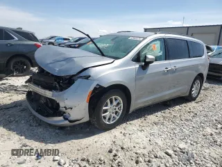 2021 Chrysler Voyager LXi z VIN 2C4RC1DG0MR537880, wystawiony jako Copart lot #52865575 z przebiegiem 82 492 mil mil oraz Nie do naprawy • Non repairable. Historia ofert i sprzedaży dostępna na DreamBid. Obrazek 1.