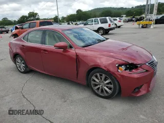 2015 Lexus IS 250 with VIN JTHBF1D25F5055742, listed as a Copart auction lot 61254235 with 102,971 mi miles and Salvage title. Bid and sale history available at DreamBid. Image 4.