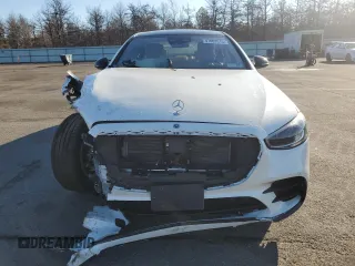 2022 Mercedes-Benz S-Class S 500 with VIN W1K6G6DB5NA166087, listed as a Copart auction lot 47003915 with 7,000 mi miles and Salvage Title. Bid and sale history available at carsss.com. Image 5.