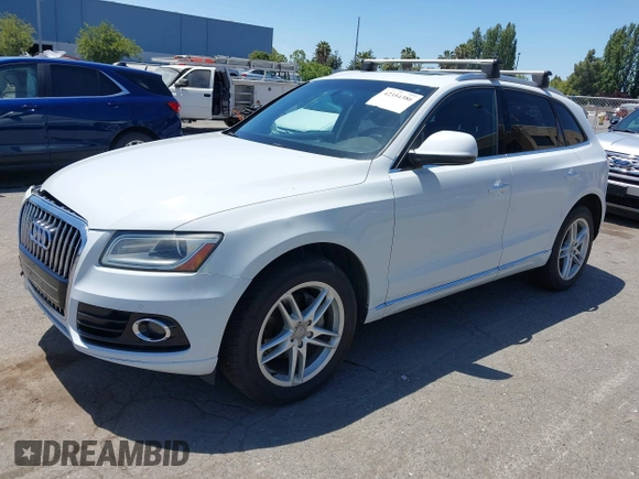 2015 Audi Q5 Premium Plus with VIN WA1LFAFP8FA016210, listed as a IAAI auction lot 42354386 with 90,945 mi miles and . Bid and sale history available at DreamBid. Image 2.