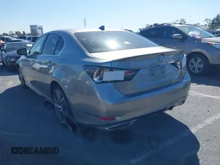 2017 Lexus GS with VIN JTHBA1BL5HA004746, listed as a IAAI auction lot 41756281 with 125,946 mi miles. Bid and sale history available at carsss.com. Image 3.