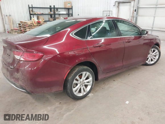 2015 Chrysler 200 Limited with VIN 1C3CCCAB8FN710379, listed as a IAAI auction lot 41209014 with 122,726 mi miles and . Bid and sale history available at DreamBid. Image 4.
