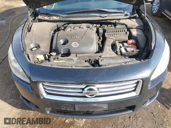 2014 Nissan Maxima S with VIN 1N4AA5APXEC487441, listed as a IAAI auction lot 40865155 with 153,495 mi miles and . Bid and sale history available at DreamBid. Image 10.