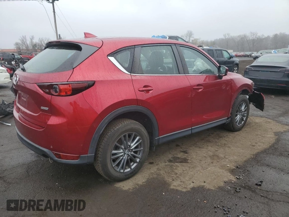2018 Mazda CX-5 Sport with VIN JM3KFBBM0J0462375, listed as a Copart auction lot 49721765 with 77,538 mi miles and Salvage Title. Bid and sale history available at carsss.com. Image 3.