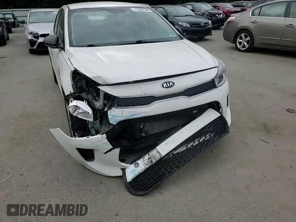 2018 Kia Rio LX with VIN 3KPA24ABXJE071527, listed as a Copart auction lot 71826744 with 47,584 mi miles and Salvage Title. Bid and sale history available at DreamBid. Image 11.