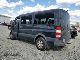 2015 Mercedes-Benz Sprinter Passenger with VIN WDZPE7DC8F5976066, listed as a Copart auction lot 74180994 with Not Provided miles and Salvage Title. Bid and sale history available at carsss.com. Image 2.