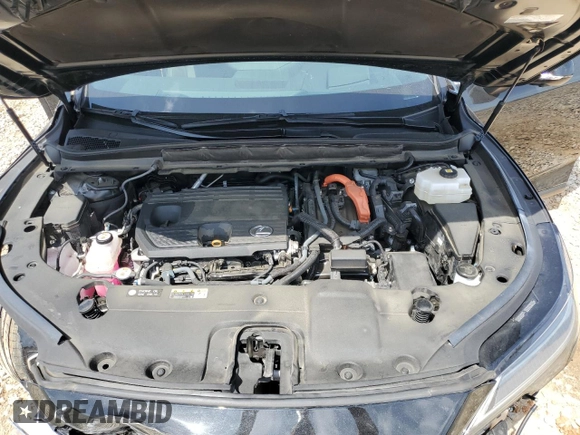 2023 Lexus RX 350h with VIN 2T2BBMCA9PC012500, listed as a Copart auction lot 56411065 with 34,859 mi miles and Salvage title. Bid and sale history available at DreamBid. Image 12.