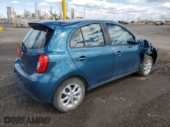 2018 Nissan Micra S z VIN 3N1CK3CP8JL248120, wystawiony jako Copart lot #50517654 z przebiegiem 48 503 mil mil oraz Szkody całkowita. Historia ofert i sprzedaży dostępna na DreamBid. Obrazek 3.